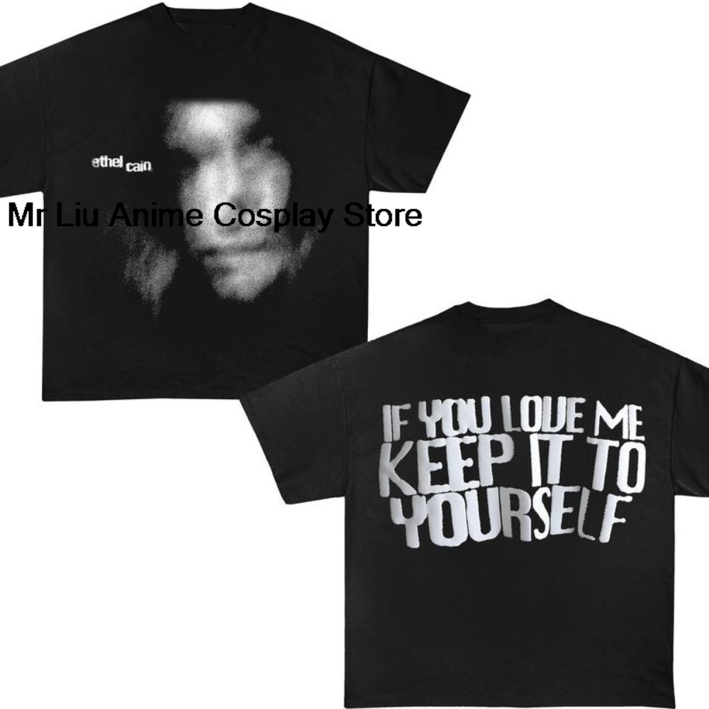 Tee Graphic Print - เสื้อยืดลายกราฟิก Ethel Cain Tour Merch –