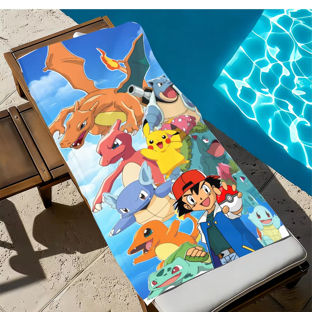 ผ้าขนหนูชายหาดไมโครไฟเบอร์โปเก - Beach Towel Large บทวิจารณ์และราคา