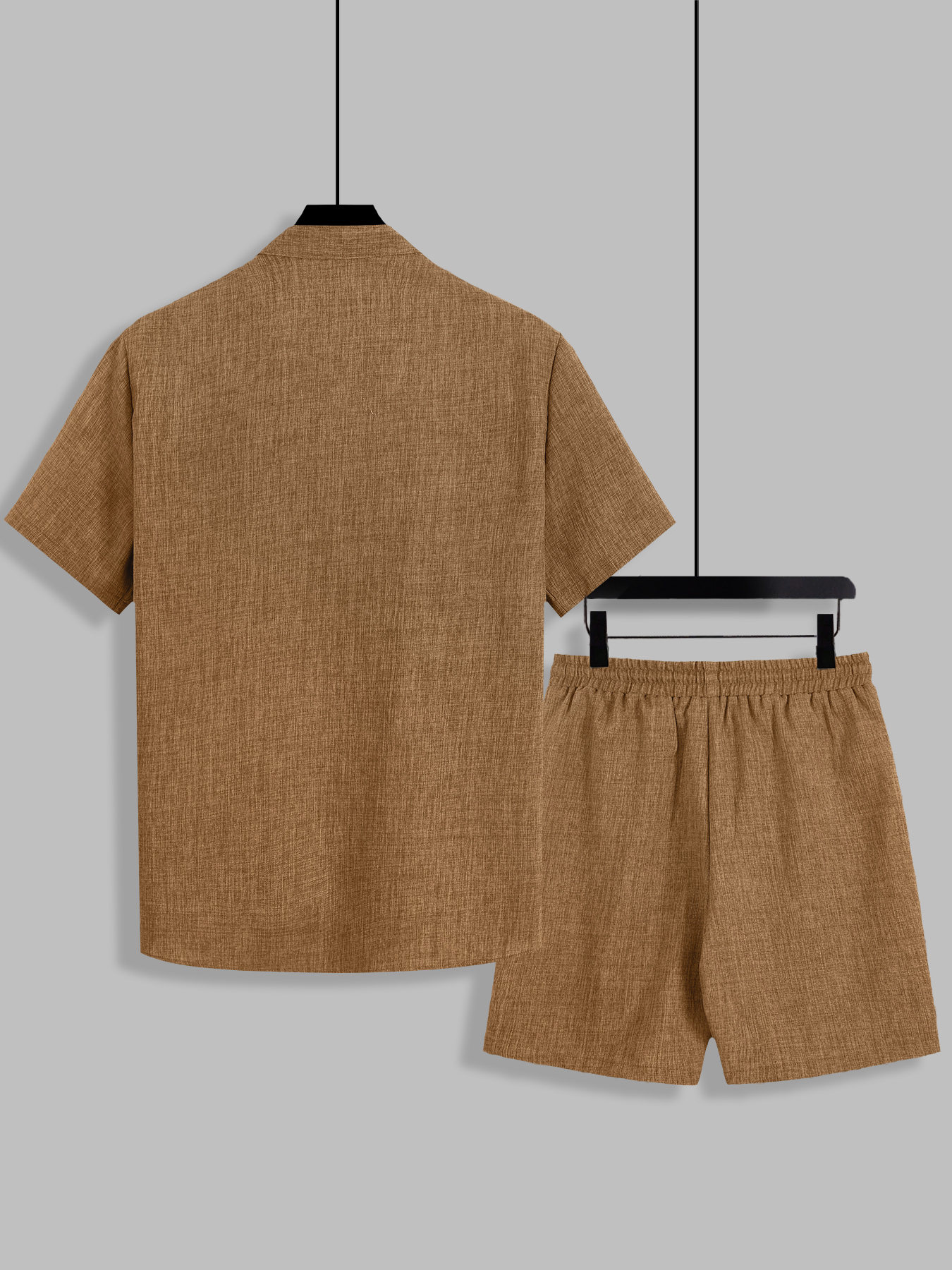 ชุดลำลองฤดูร้อนสำหรับผู้ชาย เส - Linen Shirt Breathable บทวิจารณ์และราคา