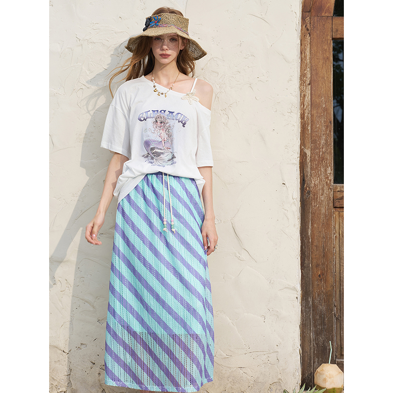 ELFSACK เสื้อยืดสีขาวแบบเปิดไห - Tee Graphic Print บทวิจารณ์และราคา
