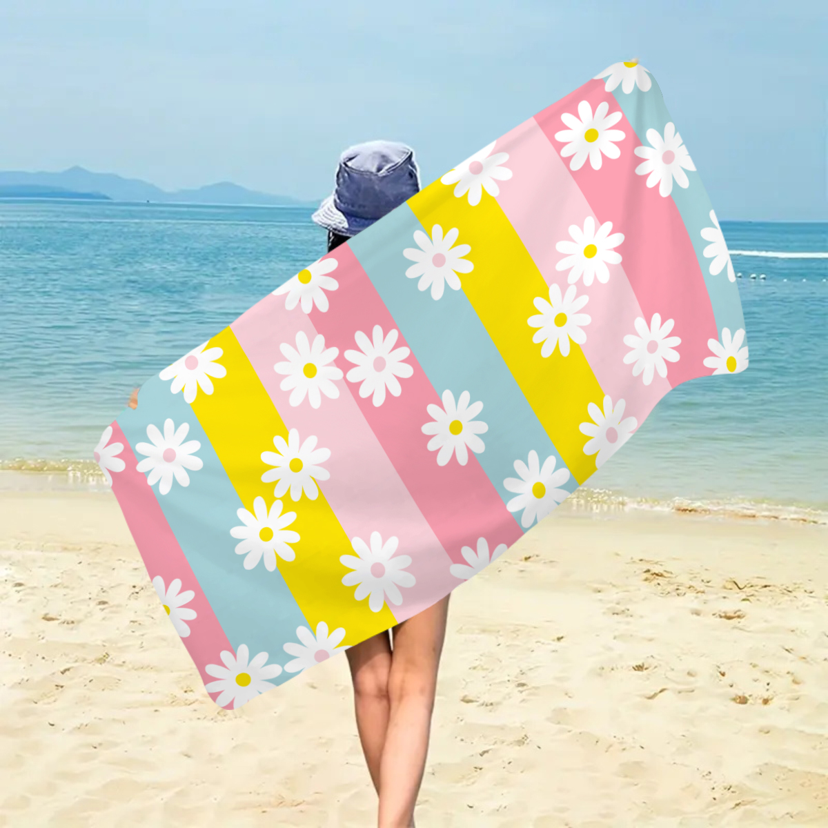 ผ้าขนหนูชายหาดขนาดใหญ่โบฮีเมีย - Beach Towel Large บทวิจารณ์และราคา