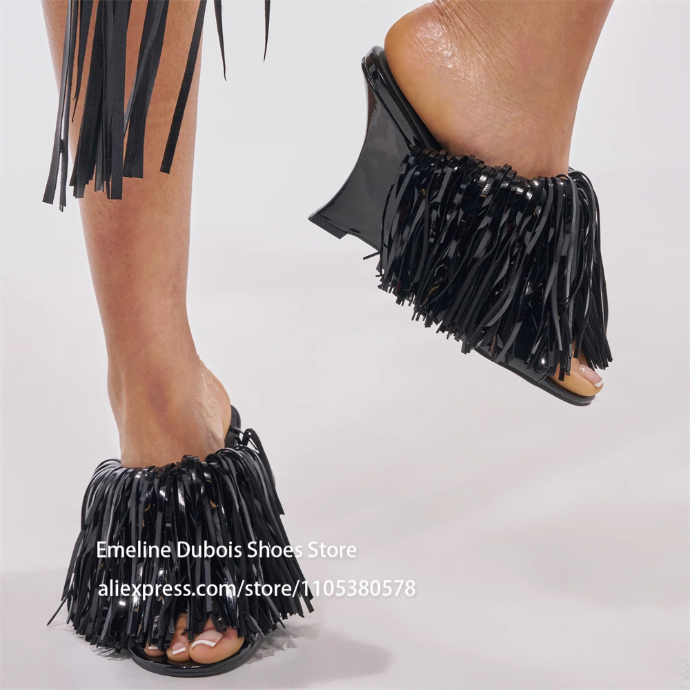 รองเท้าส้นเตารีดแบบเปิดนิ้วเท้ - Casual Sandal Leather บทวิจารณ์และราคา