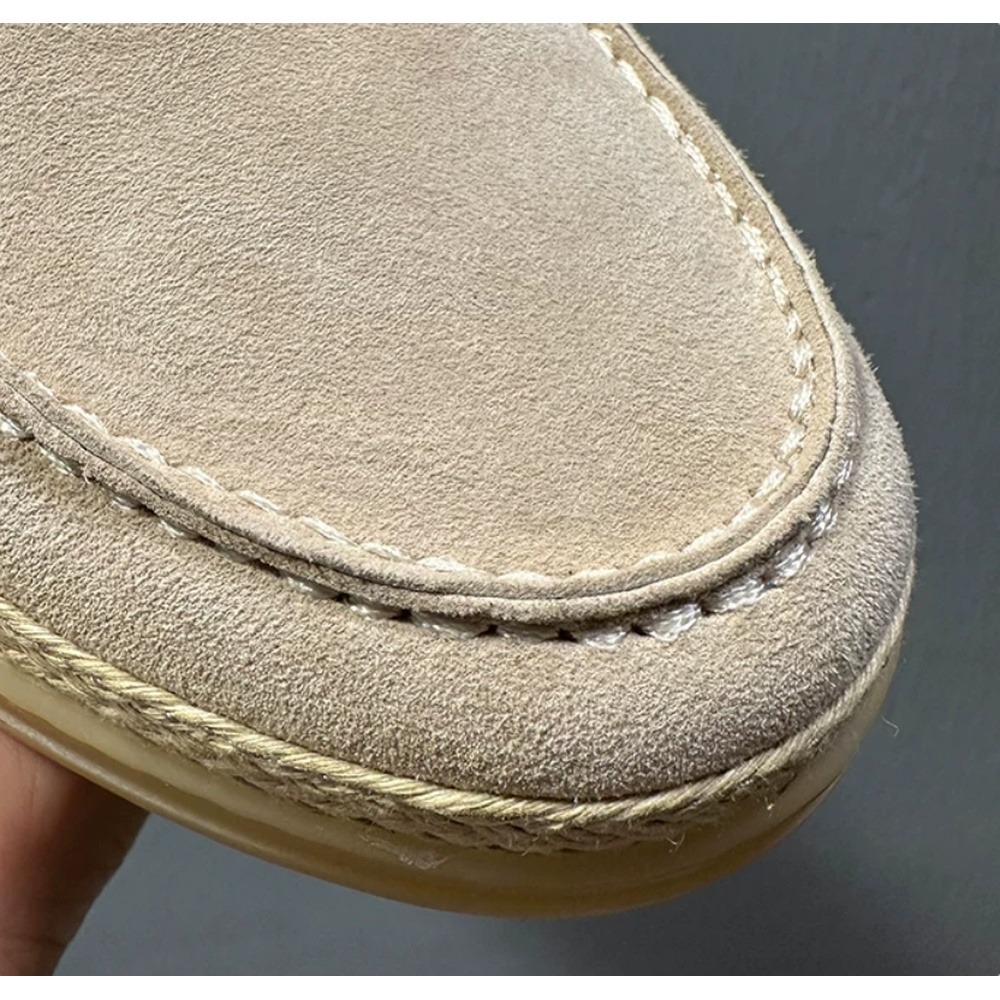 รองเท้าลำลองผู้ชายแบบสวม ทำจาก - Espadrille Slip On บทวิจารณ์และราคา