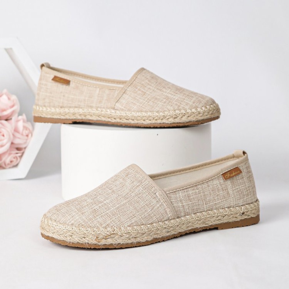 รองเท้าผ้าใบแบบสวมสบายสำหรับฤด - Espadrille Slip On บทวิจารณ์และราคา