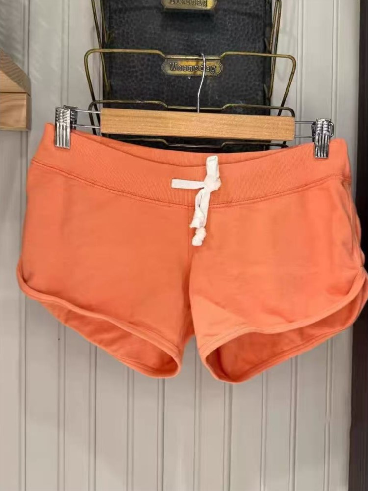 กางเกงขาสั้นผ้าฝ้ายสีหวานสไตล์ - Short Linen Drawstring บทวิจารณ์และราคา
