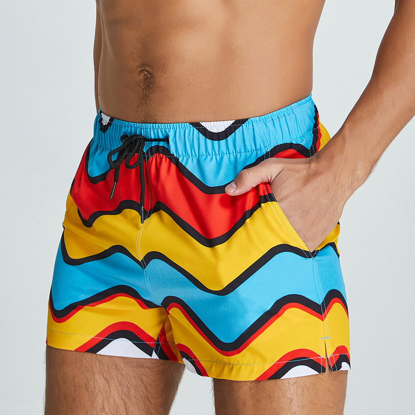 พิมพ์ Seabean Boardshorts Men  - Trunks Board Surf บทวิจารณ์และราคา