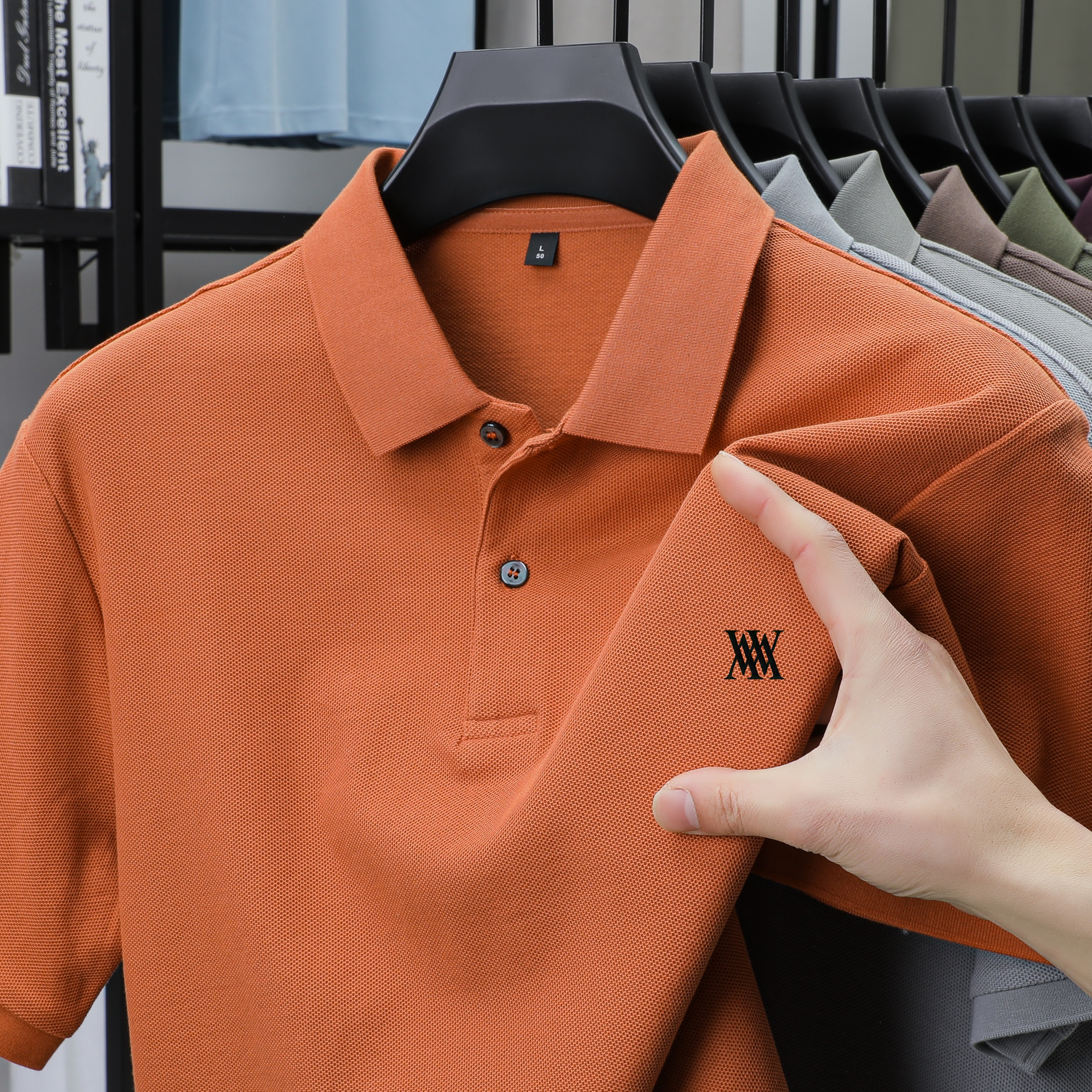 เสื้อโปโลคอกลมผู้ชาย รุ่นคลาสส - Polo Shirt Pique บทวิจารณ์และราคา