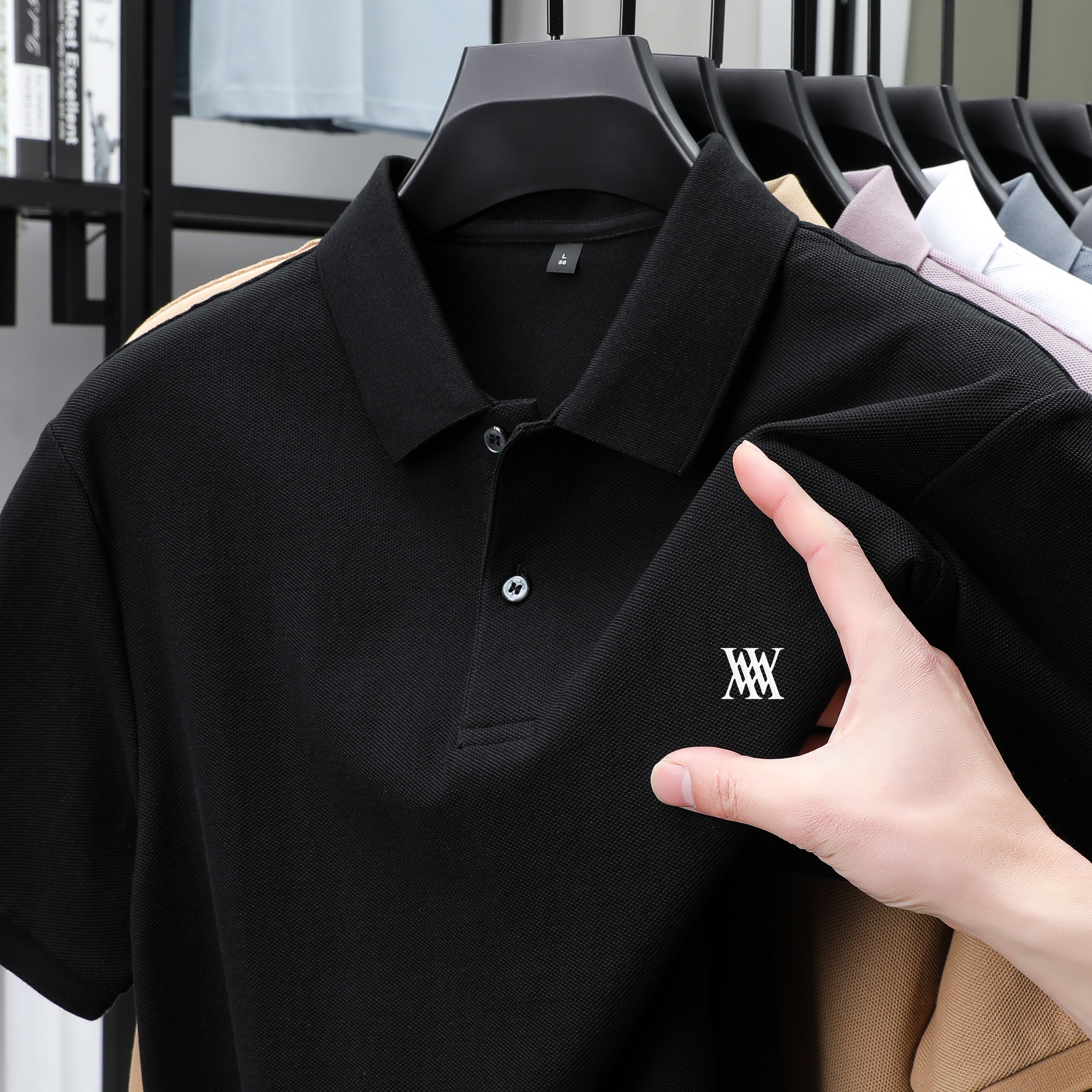 เสื้อโปโลคอกลมผู้ชาย รุ่นคลาสส - Polo Shirt Pique บทวิจารณ์และราคา