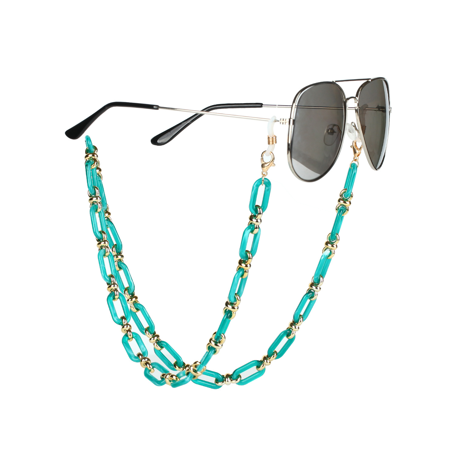 สายคล้องแว่นตาอะคริลิคสีอำพัน  - Sunglass Retainer Cord บทวิจารณ์และราคา