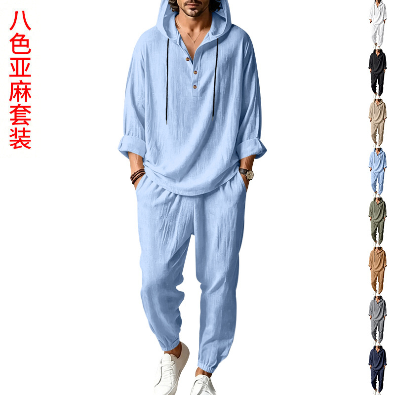 ชุดเซ็ตผ้าลินินฤดูร้อนสำหรับผู - Short Linen Drawstring บทวิจารณ์และราคา
