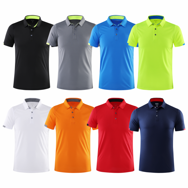 เสื้อโปโลกีฬาแบบแห้งเร็วออกแบบ - Polo Shirt Pique บทวิจารณ์และราคา