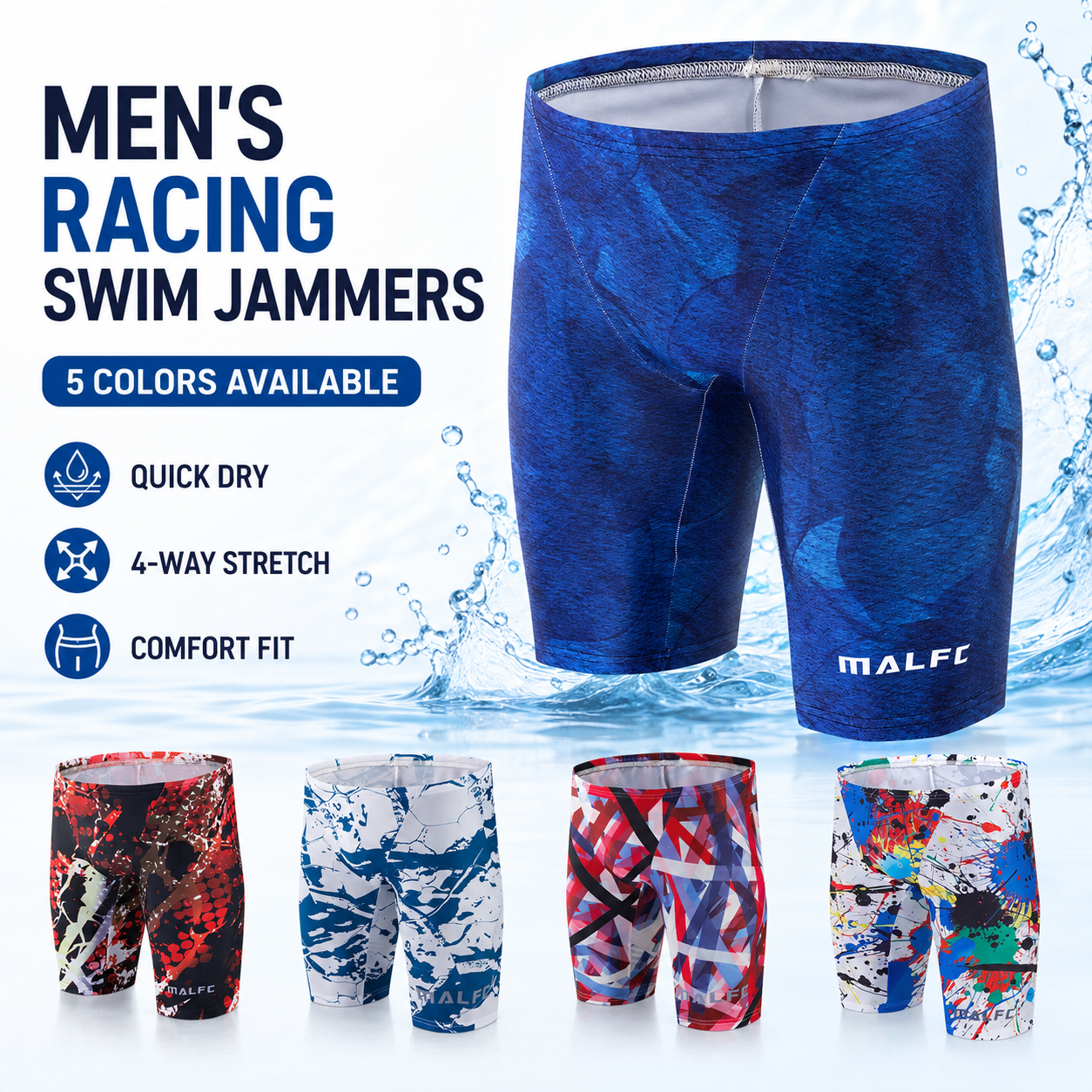 กางเกงว่ายน้ำชาย MALFC รุ่น Su - Swim Trunk Quick Dry บทวิจารณ์และราคา