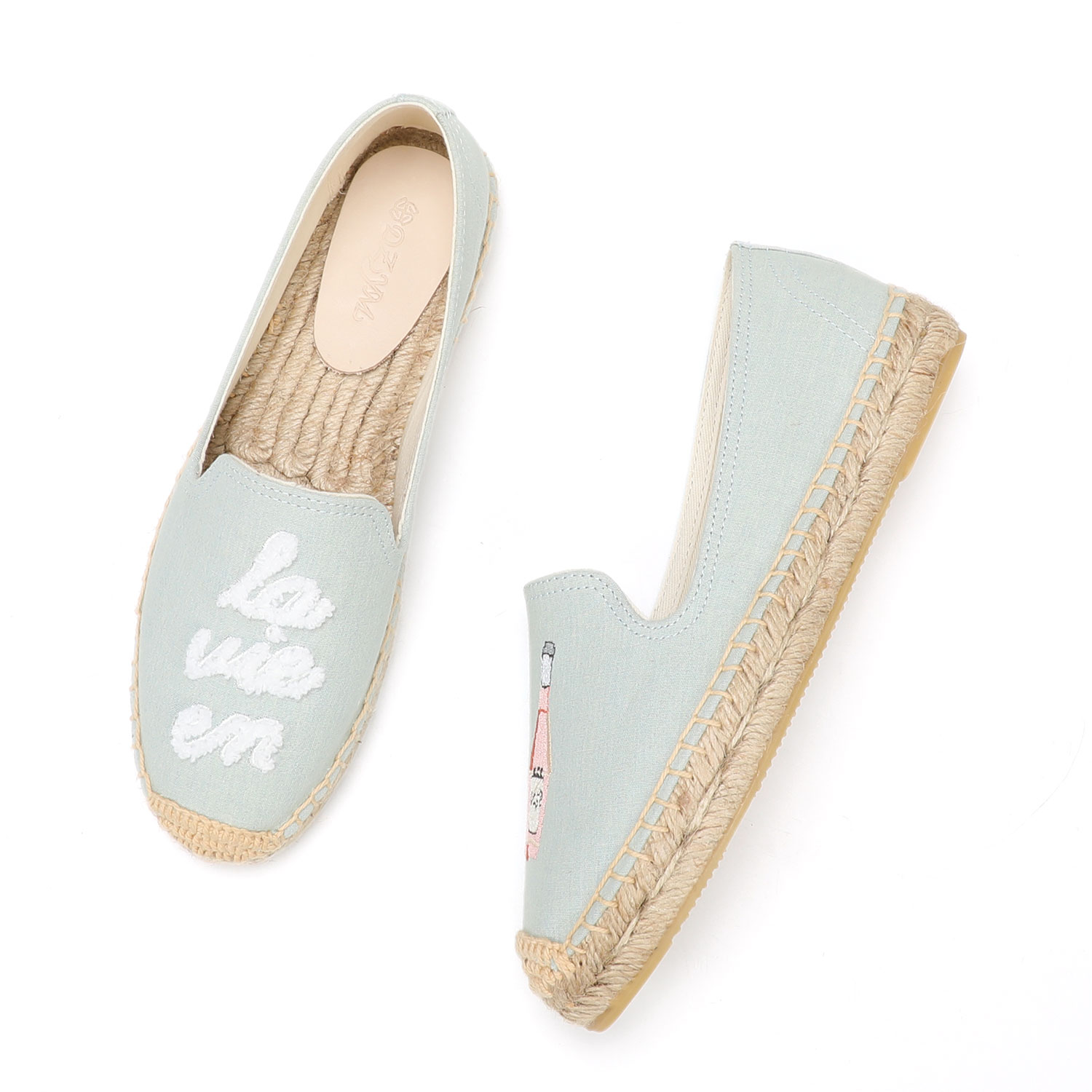 Espadrilles รองเท้าสำหรับผู้หญ - Espadrille Slip On บทวิจารณ์และราคา