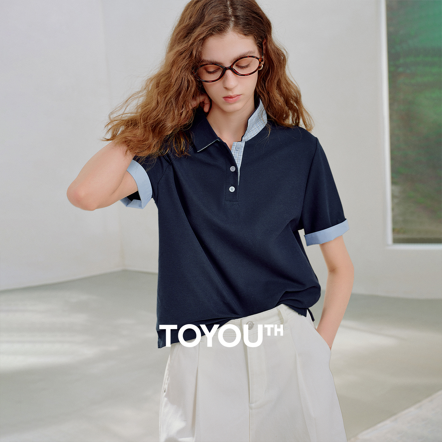TOYOUTH เสื้อโปโลผู้หญิง 2026  - Polo Shirt Pique บทวิจารณ์และราคา