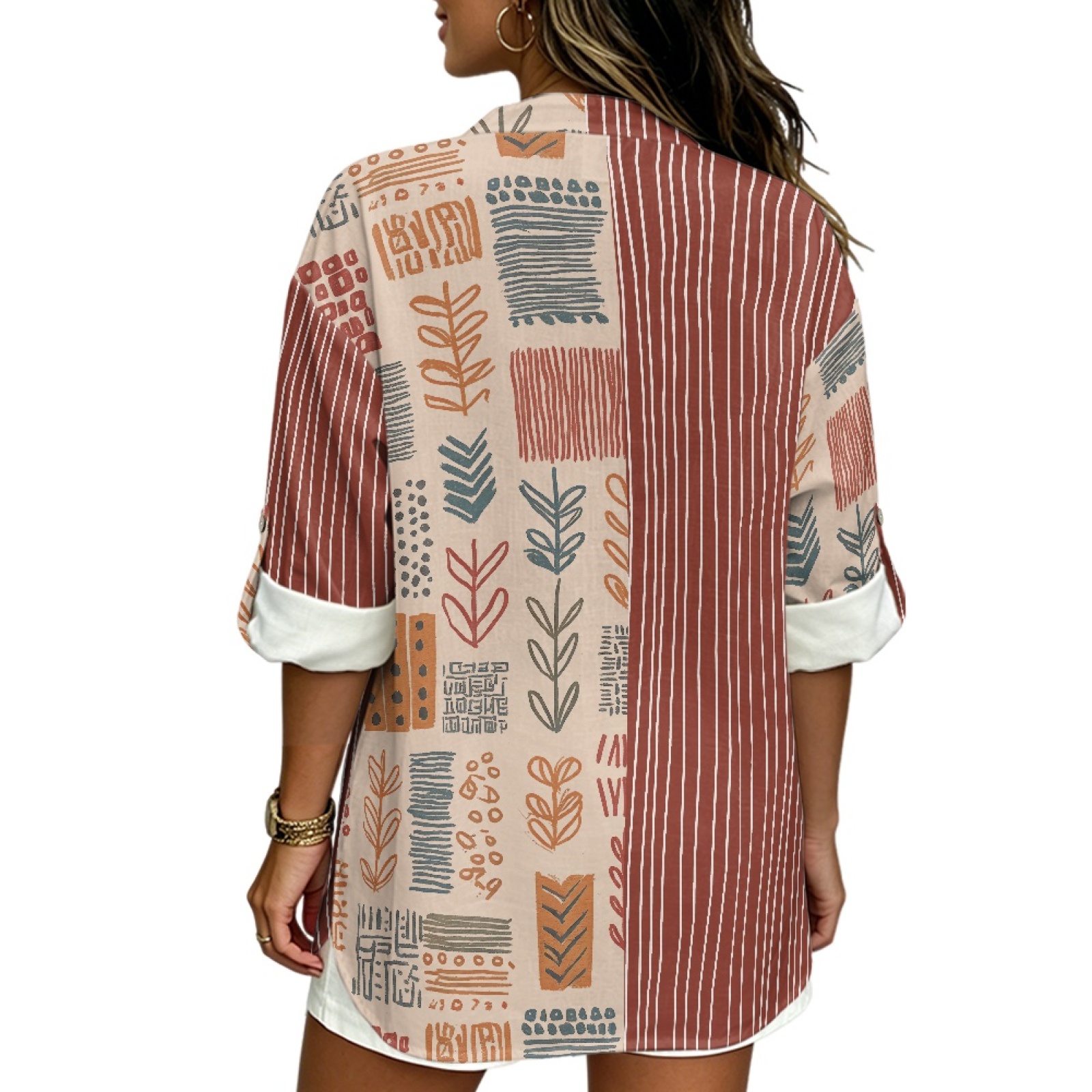INSTANTARTS เสื้อเชิ้ตผ้าลินิน - Linen Shirt Breathable บทวิจารณ์และราคา