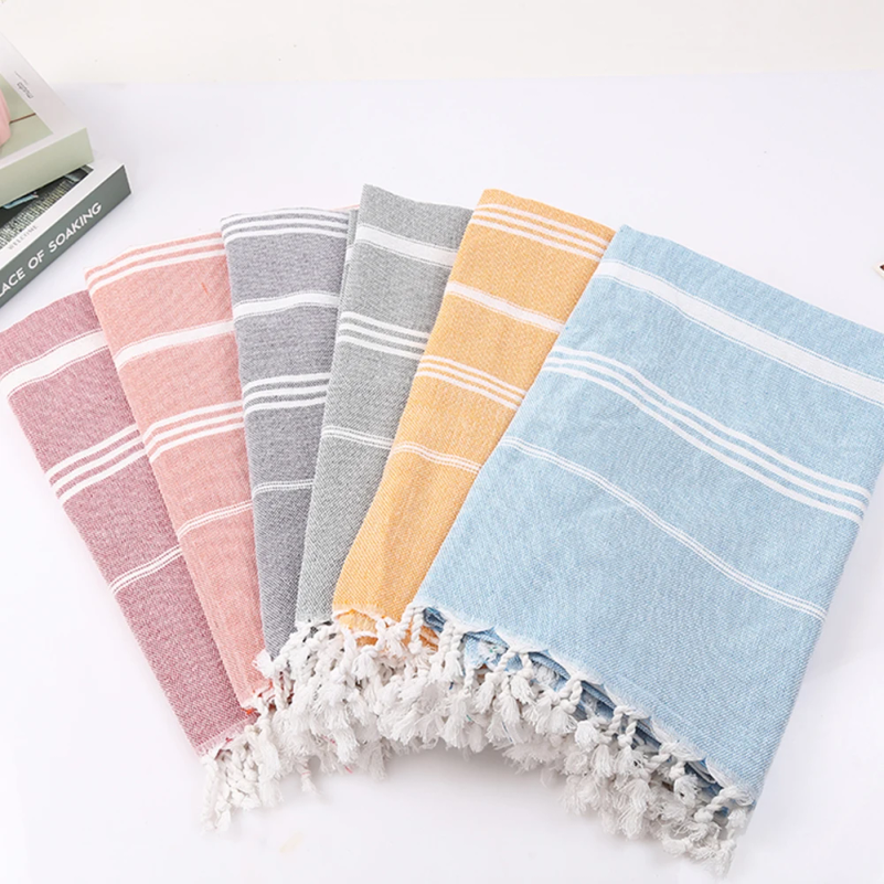 ผ้าขนหนูอาบน้ำขนาดใหญ่ ผ้าฝ้าย - Beach Towel Large บทวิจารณ์และราคา