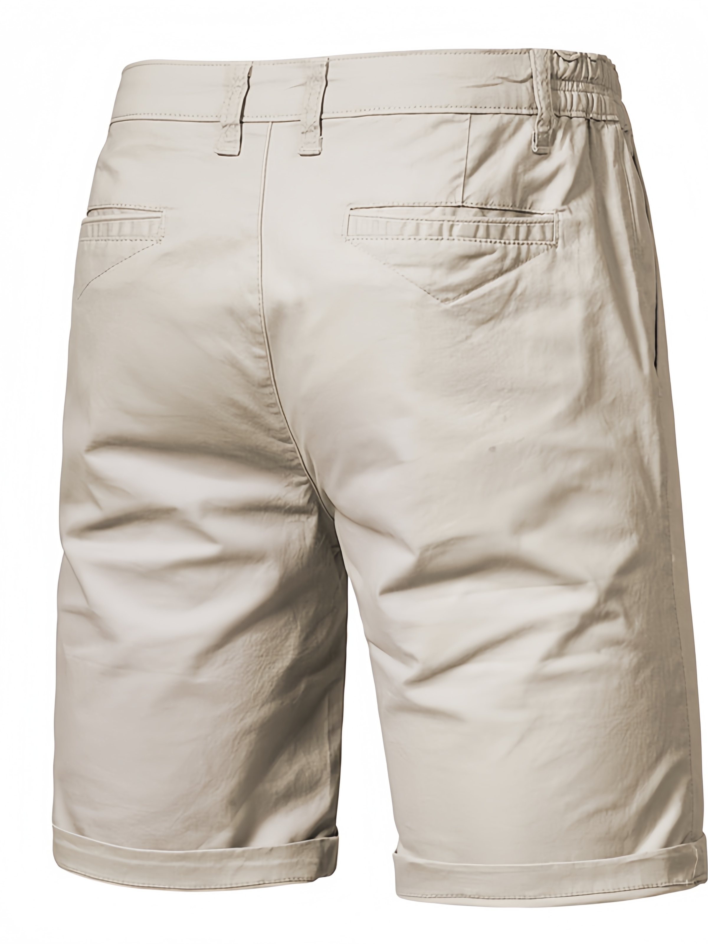 กางเกงขาสั้นผ้าฝ้ายลำลองสำหรับ - Shorts Chino Slim บทวิจารณ์และราคา